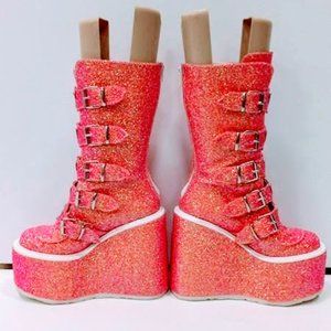 Demonia Platform Candy Lovesick Trinity Boots